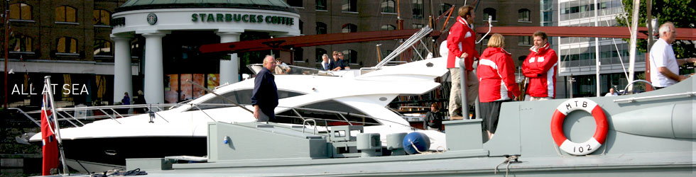 Filming for ITVs All at Sea