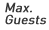 Maximum Guests