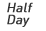 Half Day Rate 