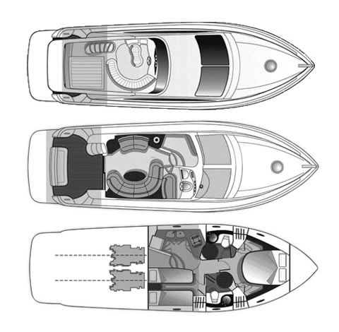 Azimut 42 - Layout