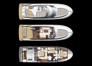 Prestige 500 Motor Yacht Charter - Amaris - Layout