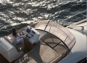 Prestige 500 Motor Yacht Charter - Amaris - Flybridge Helm Position